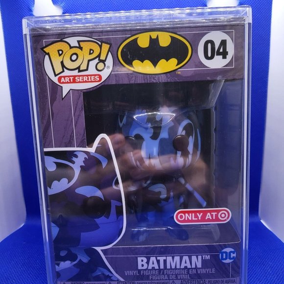 DC Batman (Black & Navy) Art Series Target Exclusive Funko Pop - Picture 1 of 7